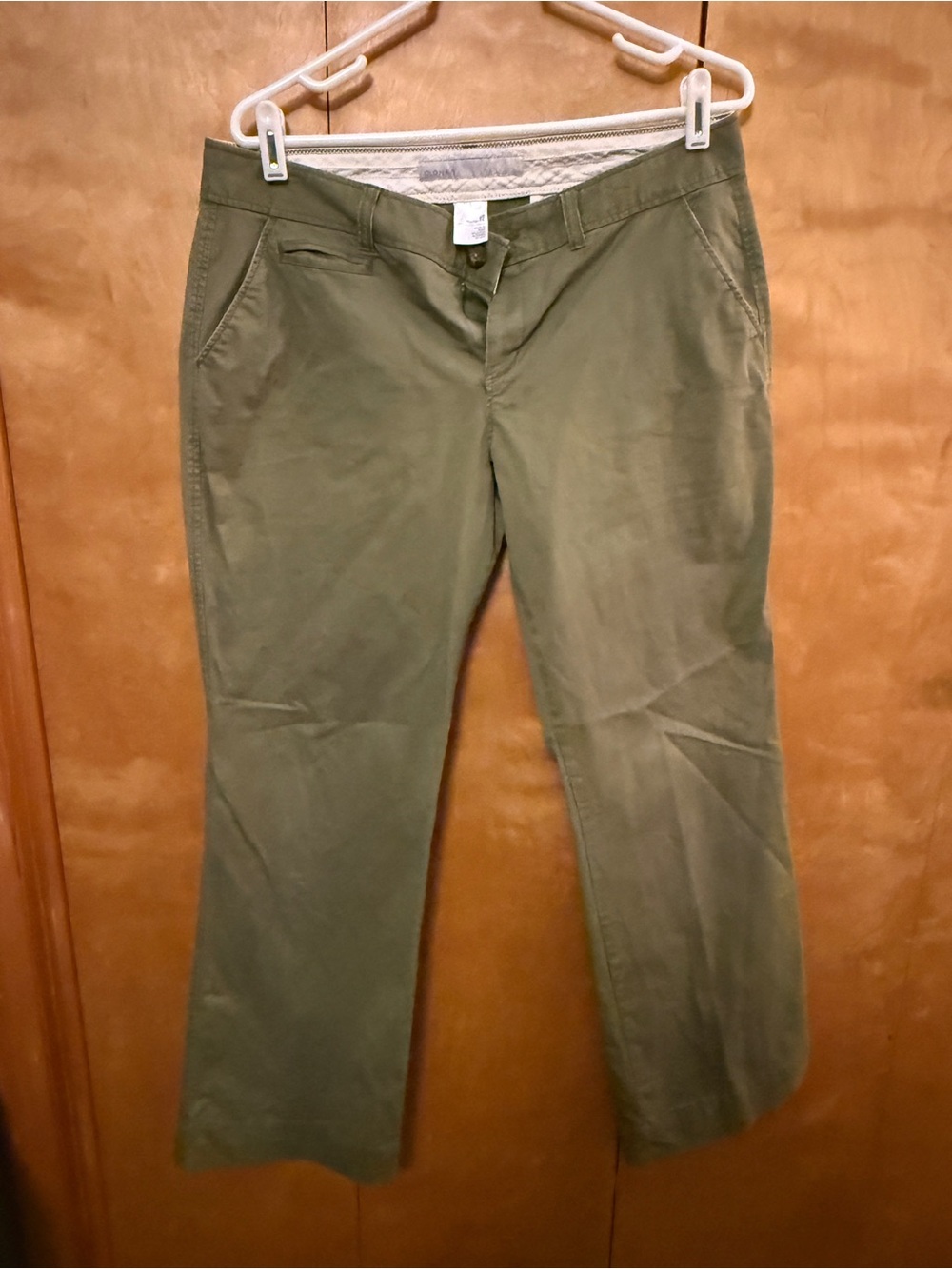 Old Navy Chino green Pants women size 12
